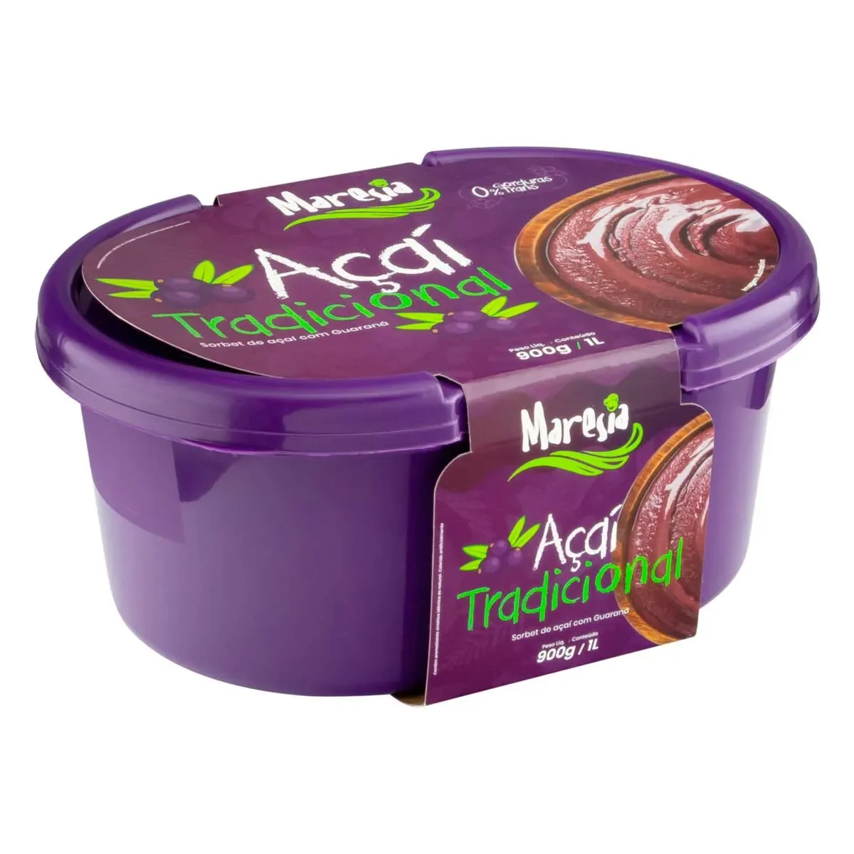 Açai Puro no Pote de 1 litro